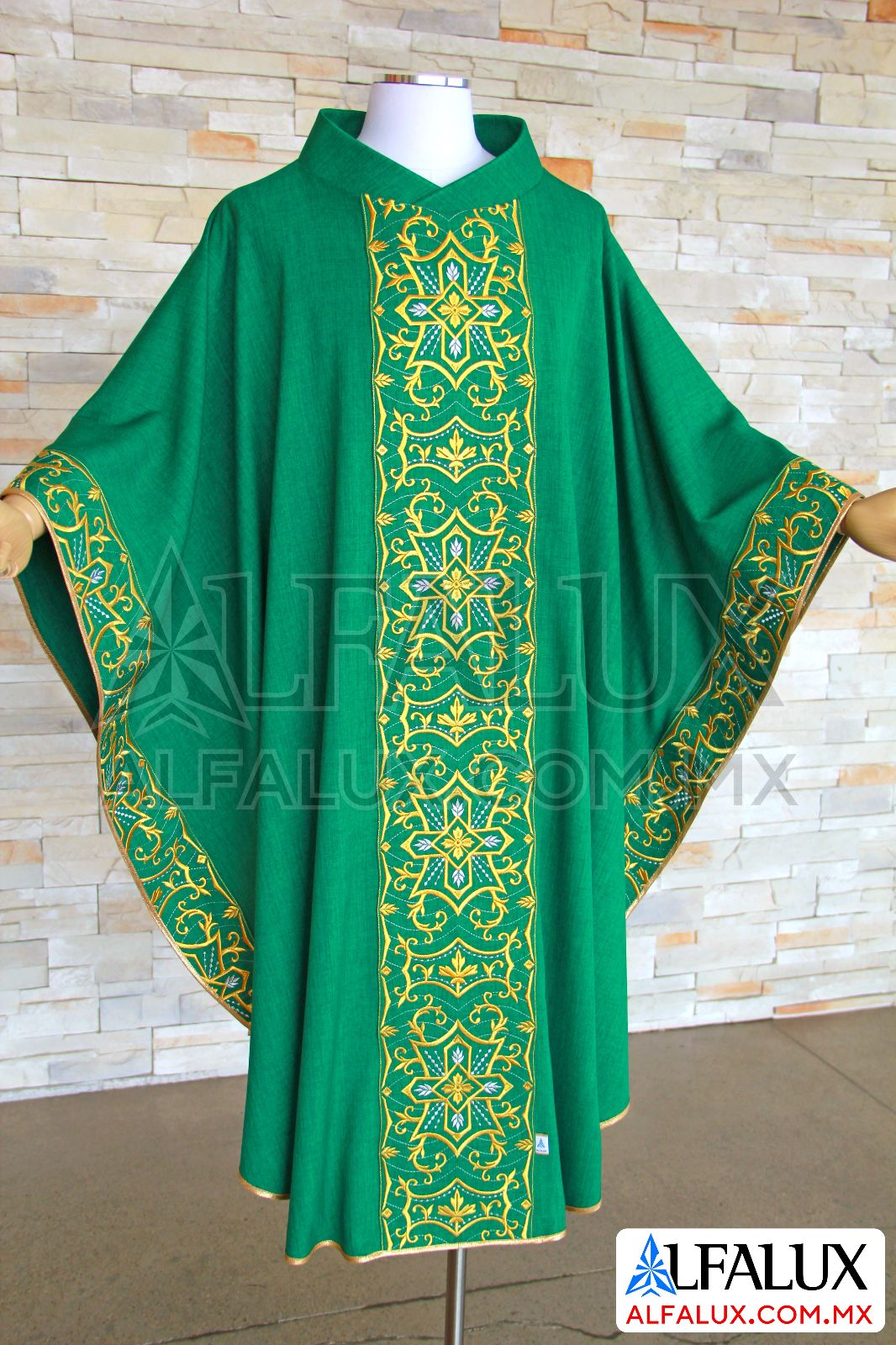 27 FIDELIS Casulla Alfalux Verde Laterales 200 (3)